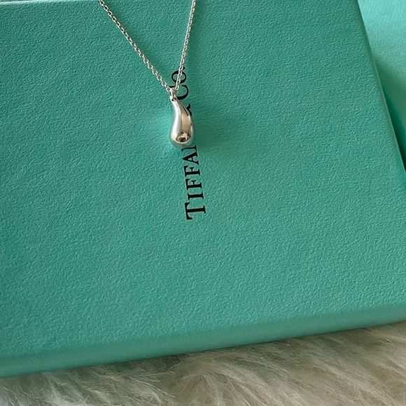 Tiffany and Co. Tear Drop Necklace - Picture 2 of 14